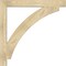 Ekena Millwork Thorton Block Rough Sawn Bracket, Douglas Fir, 4"W x 40"D x 40"H BKT04X40X40THR05RDF - alternate 2